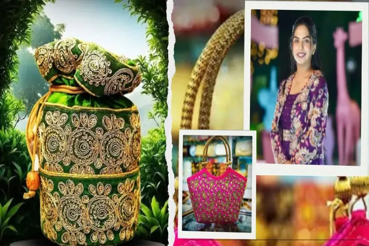 Zardozi: A golden heritage woven into the soul of Varanasi.