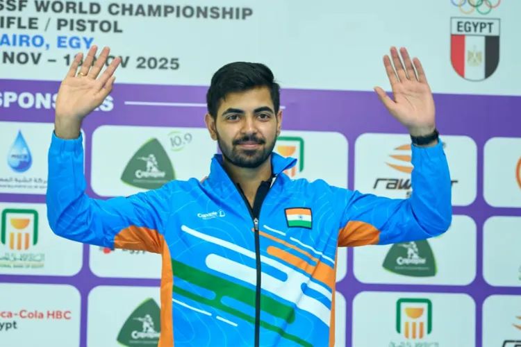 Asian Championships: Samrat Rana wins bronze in air pistol, team wins silver