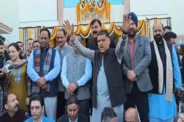 BJP MLAs stage protest outside Jammu and Kashmir Assembly, accuse opposition of bias.
