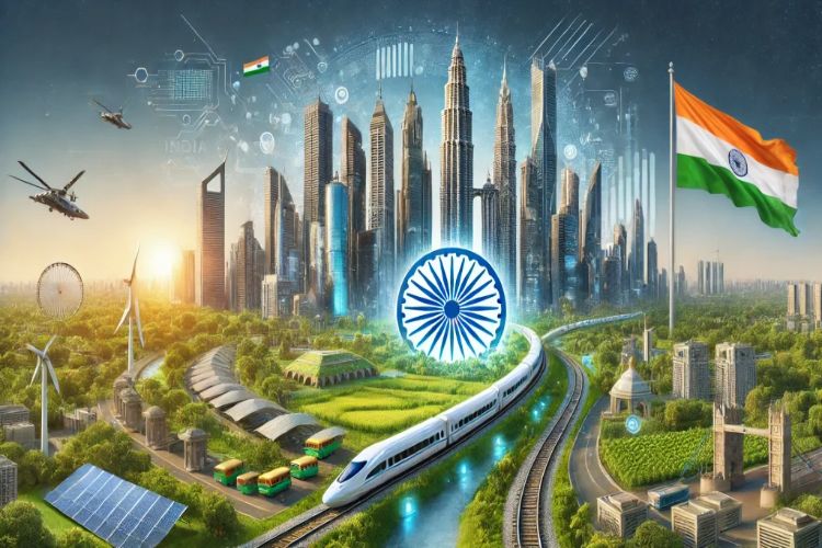 How will the goal of making India developed by 2047 be achieved without proper process: AAP