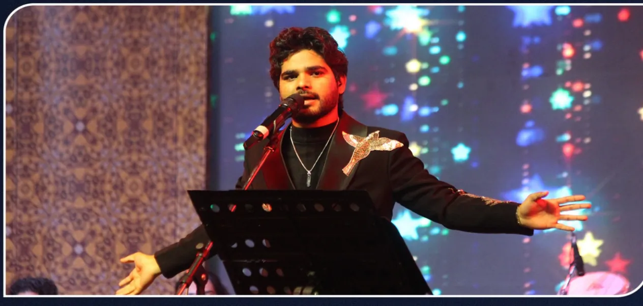 Salman Ali graced the Surajkund evening with his melodious voice, and thousands of listeners enjoyed the live concert.