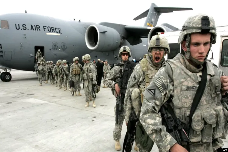How did West Asia become an American military base?