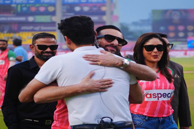 Mohammad Kaif met Kareena and Saif at the ISPL match and said, 