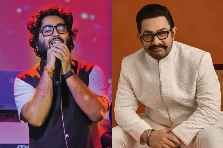 Aamir Khan and Arijit Singh in a controversy.