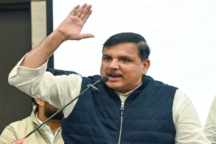 AAP MP Sanjay Singh gives zero-hour notice in Rajya Sabha on demand for strong road safety laws