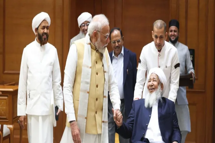 Grand Mufti and PM Modi meet, discuss social and educational issues in depth