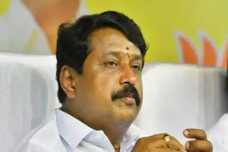 Manickam Tagore hits out at BJP's Nainar Nagendran over his 'cheap' remarks on women
