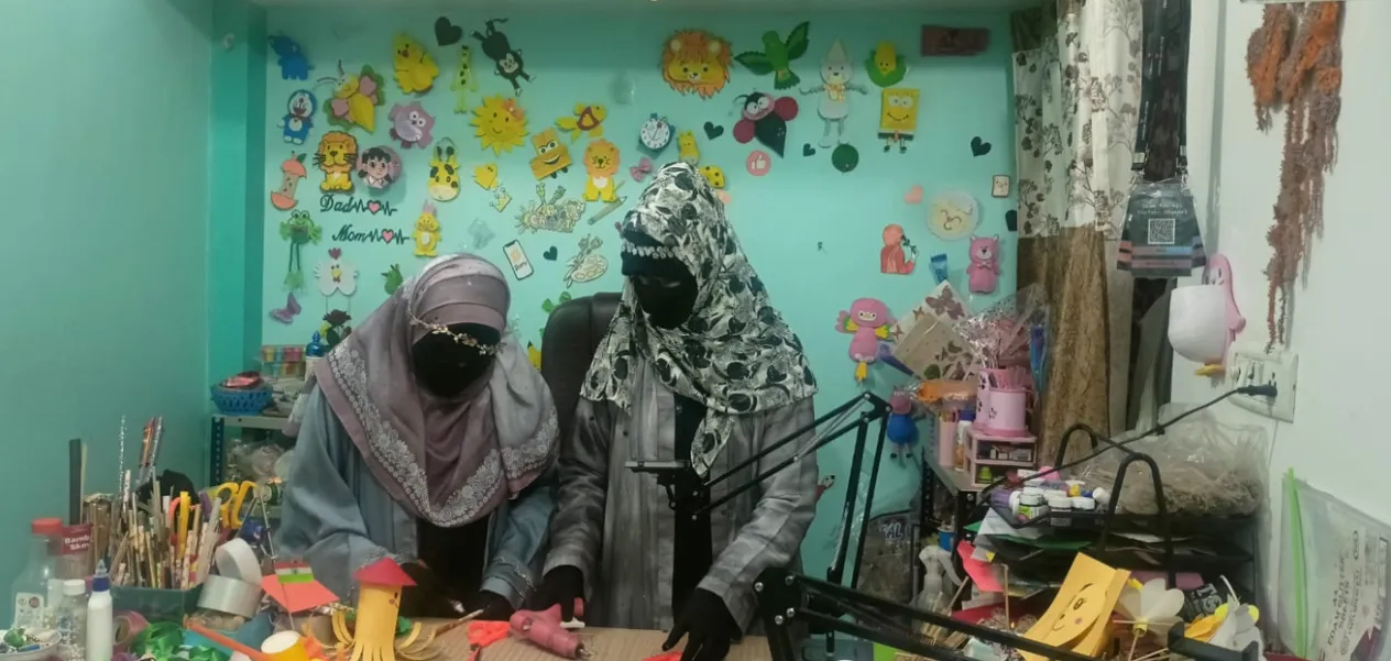 Jaipur's daughters Farheen and Tahreen are the stars on YouTube and have become creative gurus for millions of children.