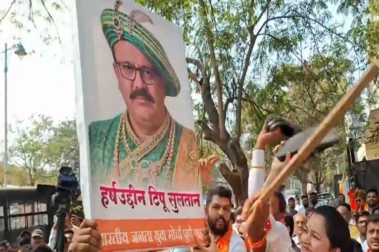 Shivaji-Tipu Sultan remark controversy: Congress claims BJP leader changed stance for political reasons