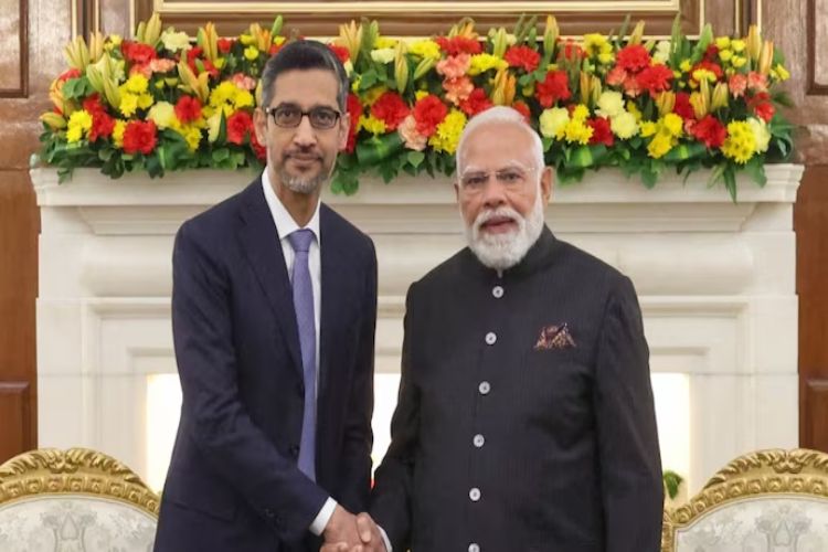 Sundar Pichai meets PM Modi, discusses AI collaboration