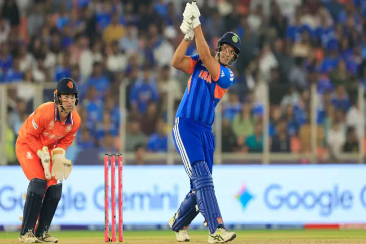 Dube's explosive knock and Chakravarthy's spin helped India beat the Netherlands by 17 runs.