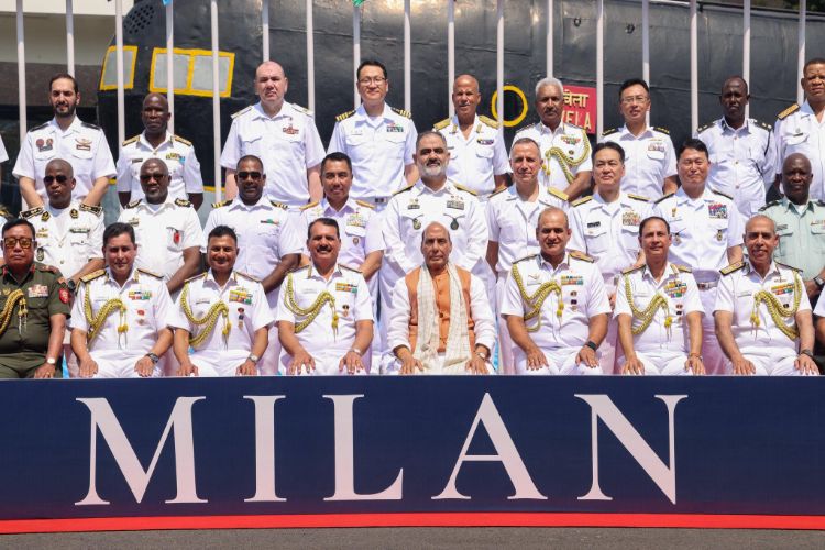Union Minister Rajnath Singh calls for strengthening global naval cooperation at 'MILAN'