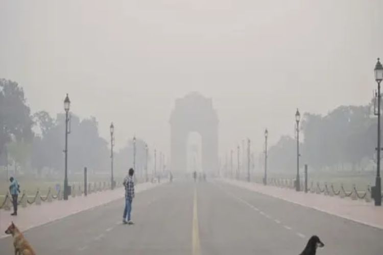 Delhi records minimum temperature at 14.2 degrees Celsius, air quality in 'moderate' category