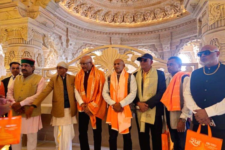Vice President of Guyana visits Ram Temple in Ayodhya
