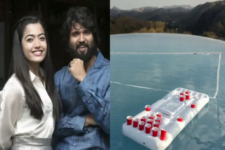 From exquisite dinner to pool volleyball: Rashmika-Vijay's pre-wedding celebrations begin