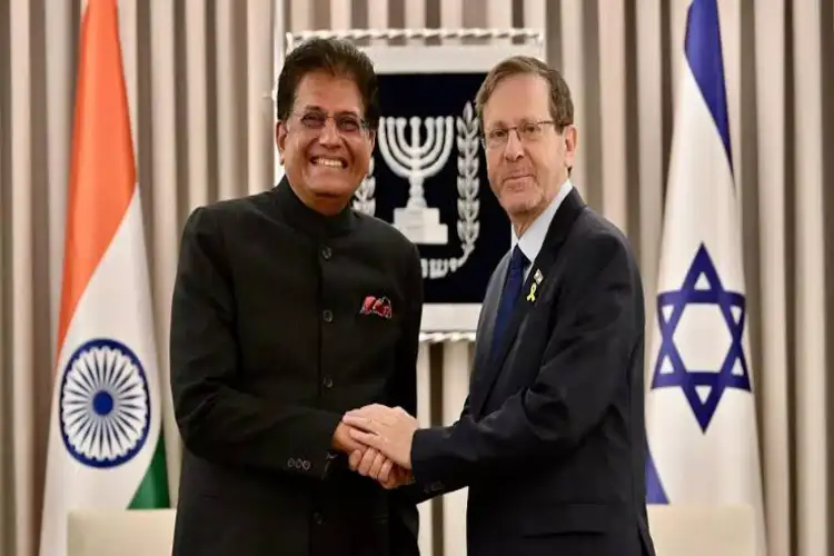 India, Israel begin first round of FTA negotiations; Piyush Goyal meets delegation