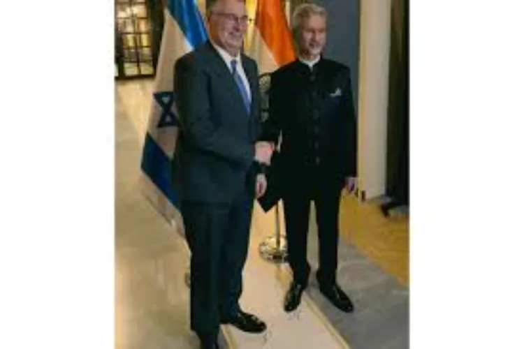 Jaishankar meets Israeli Foreign Minister in Jerusalem, wide-ranging discussions on relations and regional situation