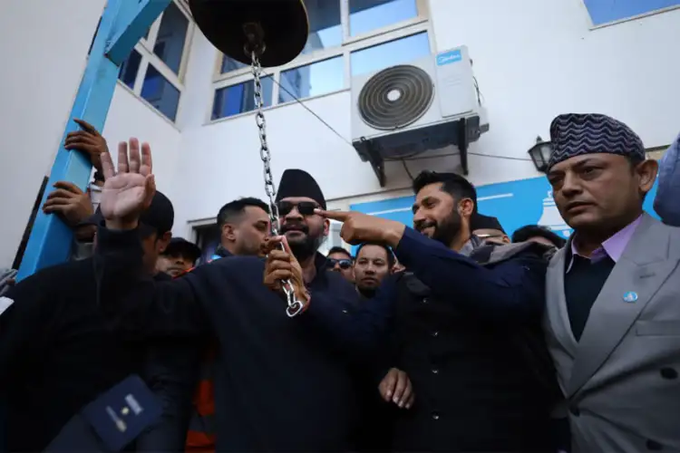 Nepal's election campaign goes hybrid