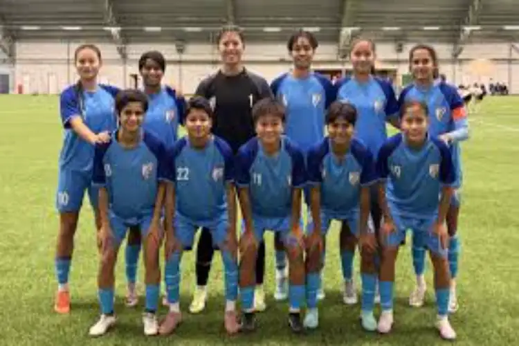 India U20 women's football team held to 1-1 draw by Swedish club Enskede IK Dam
