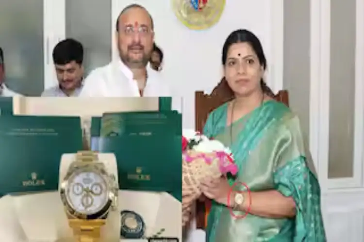 Mumbai Mayor Ritu Tawde dismisses reports on using expensive watch, says its a gift from her children