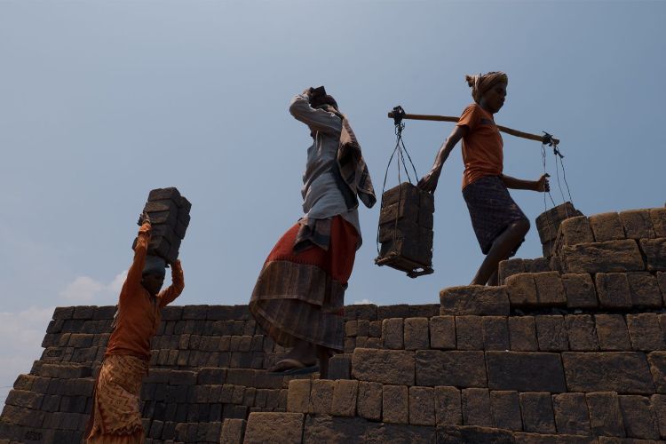 In Bhadohi, armed criminals demolished a boundary wall at a former minister's property and demanded Rs 5 lakh.