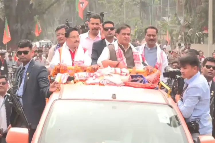 Assam CM Sarma kicks off BJP's 'Jan Ashirwad Yatra'
