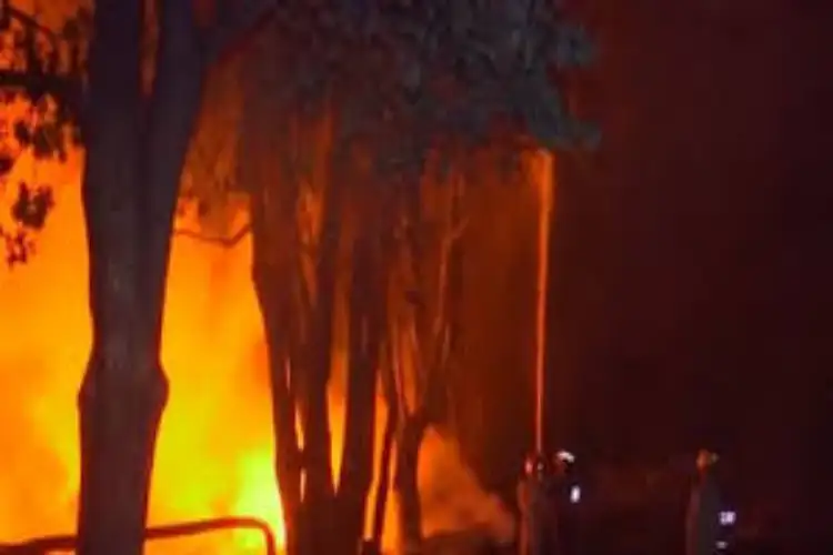 Delhi: Fire breaks out at warehouse in Tikri Netaji Subhash Vihar area