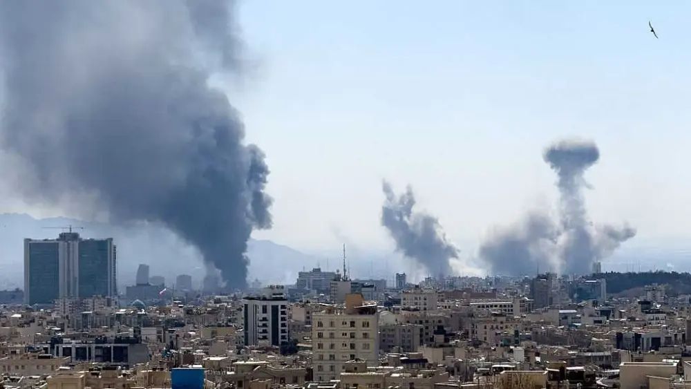 Fire and smoke seen at US embassy compound in Kuwait after Iran attack