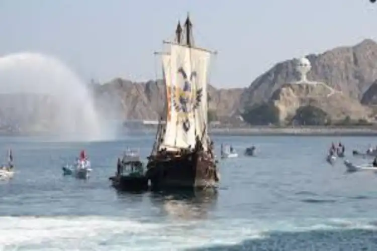 INSV Kaundinya flagged into Mumbai after maiden Oman voyage