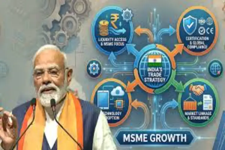 Build more, produce more, connect more and export more: PM Modi to MSMEs