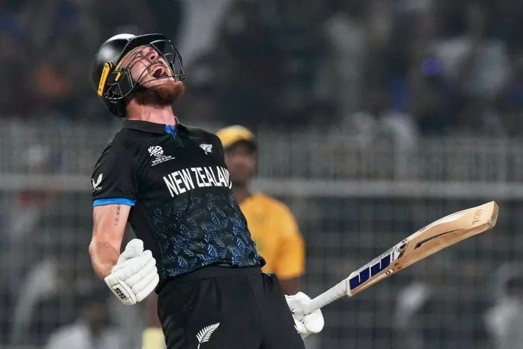 Finn Allen smashes a blistering 33-ball century as New Zealand beat South Africa by 9 wickets to reach the T20 World Cup final.