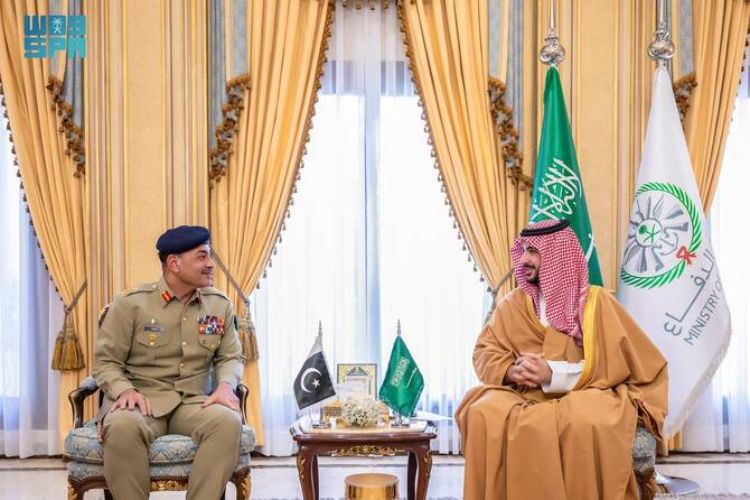 Pakistan's Field Marshal Munir meets Saudi Arabia's Defence Minister amid regional tensions