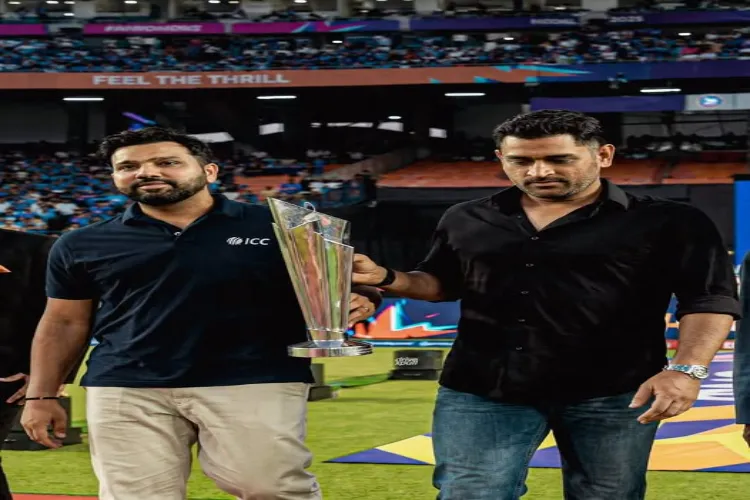 Dhoni's special message on India's T20 World Cup win