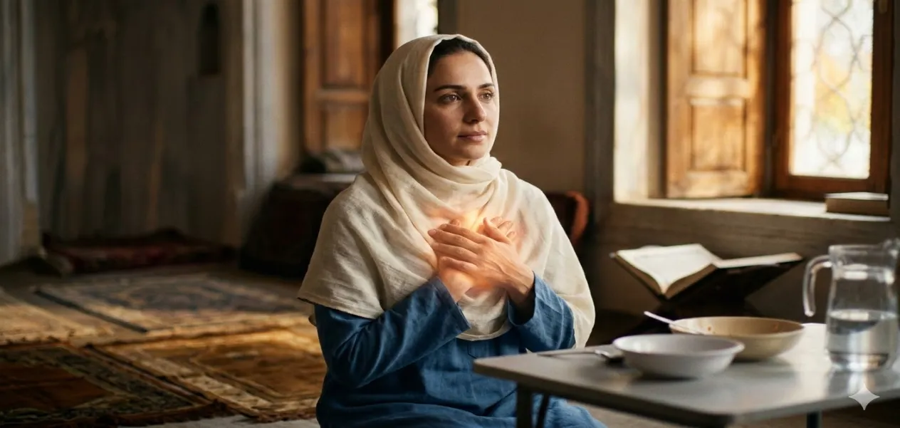 Fasting is not for the stomach, it is for the heart.