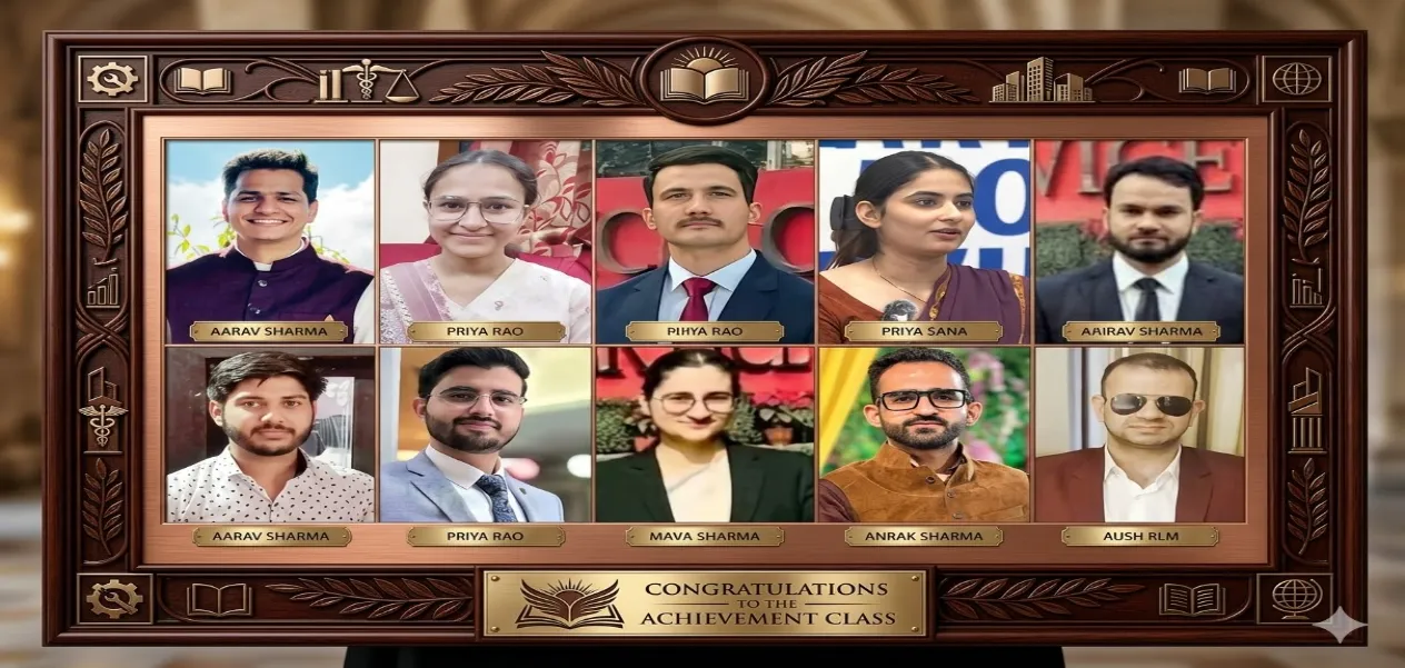 Impact of ST status: Record 17 selections in UPSC from Jammu and Kashmir.This image is created using AI and the names below the image are symbolic.