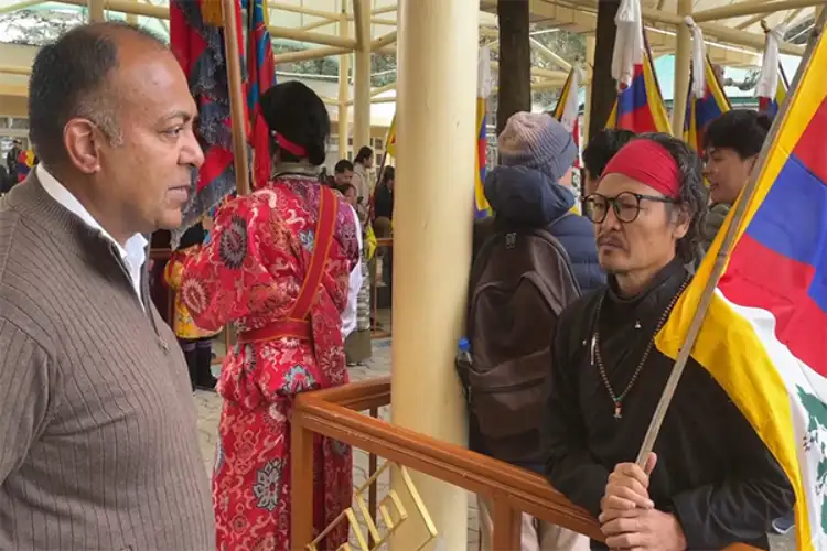 Tibet supporters gather in Dharamshala to mark uprising day
