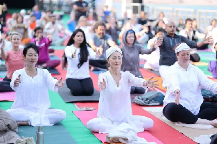 Parmarth Niketan Yoga Festival witnesses mesmerising performance by Shivamani