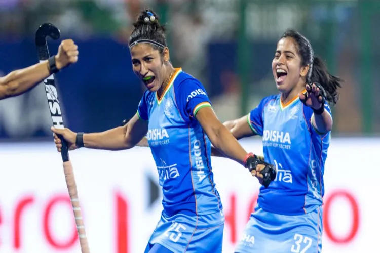 Navneet Kaur's hat-trick helps India beat Wales 4-1 in a stunning World Cup qualifier