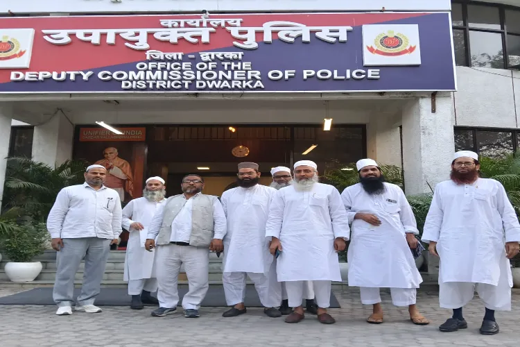 A delegation of Jamiat Ulema-e-Hind met the DCP regarding the Uttam Nagar incident.