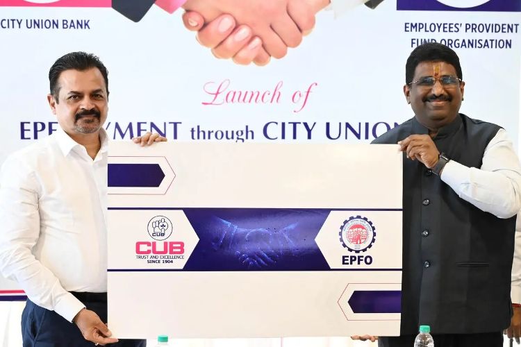 South Indian Bank launches EPF payment service in collaboration with EPFO
