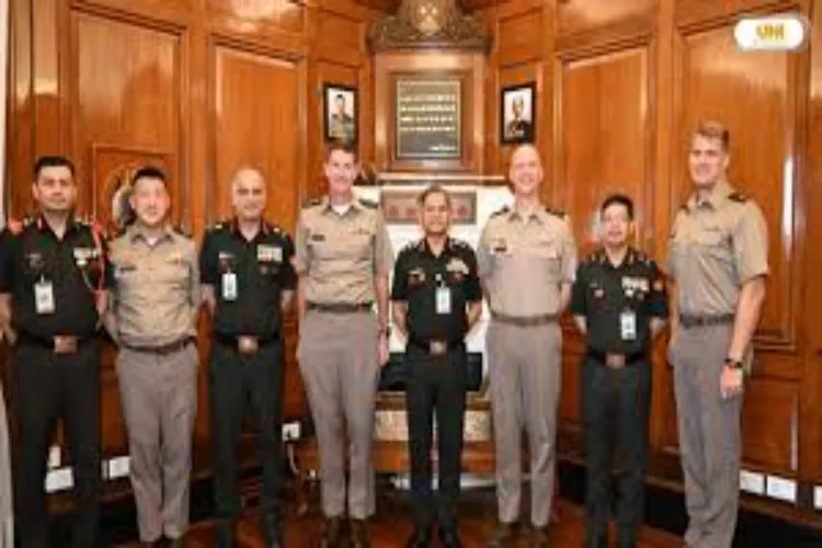 COAS General Upendra Dwivedi meets with US Commanding General Vowell; discusses strengthening defense partnership.