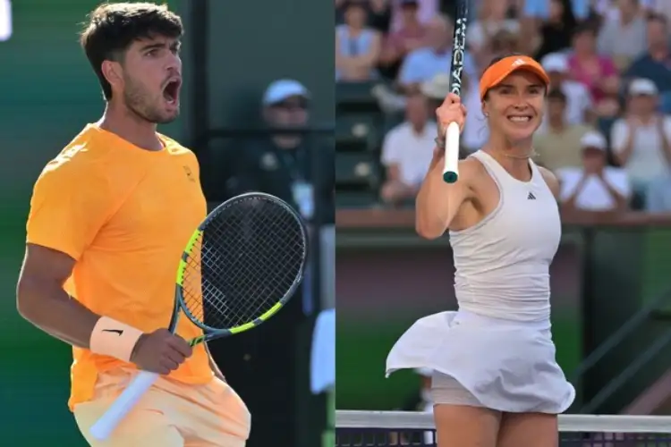 Indian Wells Open: Alcaraz leads men's charge; Svitolina stuns her way into semis