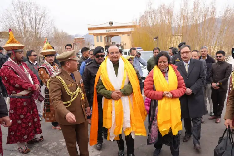 Vinai Kumar Saxena sworn in as Lieutenant Governor of Ladakh