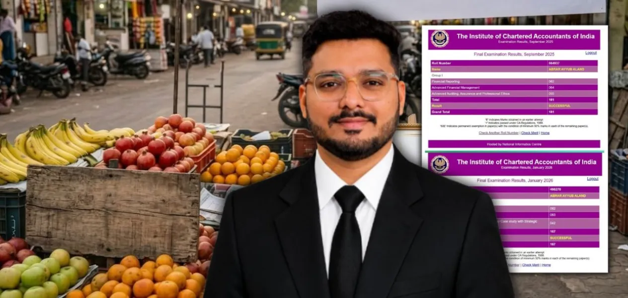 Pune's Abrar Aland brings glory by becoming a CA at the age of 23.
