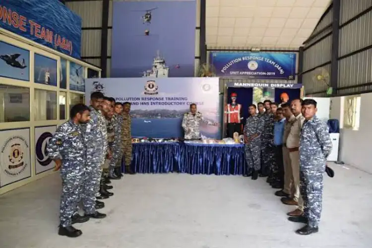 Indian Coast Guard conducts OPRC Level-I, maiden HNS training course in Andaman and Nicobar Islands