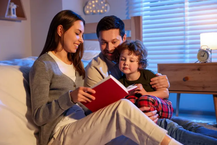 Reading is just as important for parents, too.