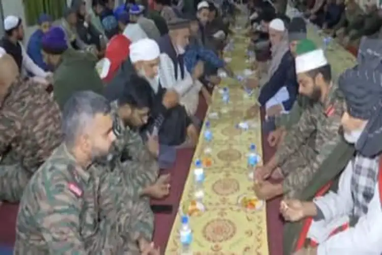 Army's Initiative During Ramadan: Brotherhood Strengthened Through Iftar in Jammu & Kashmir