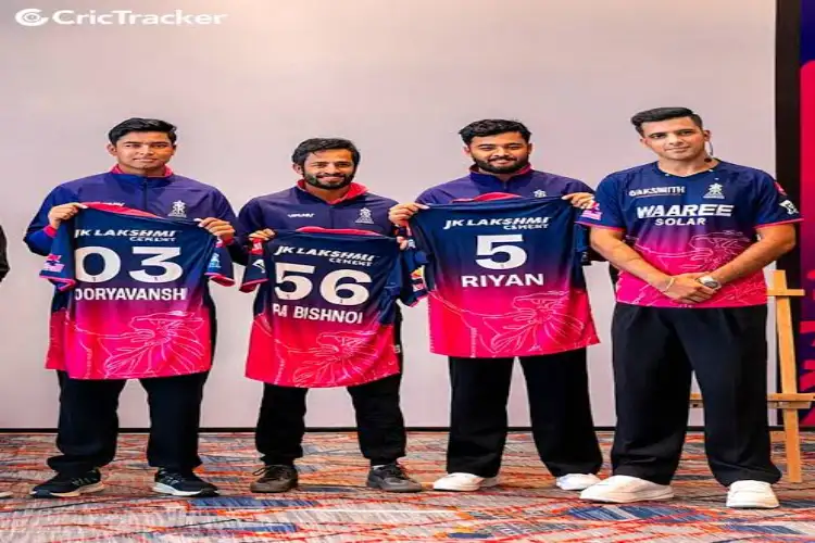 IPL 2026: Rajasthan Royals unveil new jersey