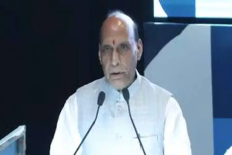 Union Minister Rajnath Singh inaugurates Defence Industrial Conclave, pushes drone self-reliance by 2030