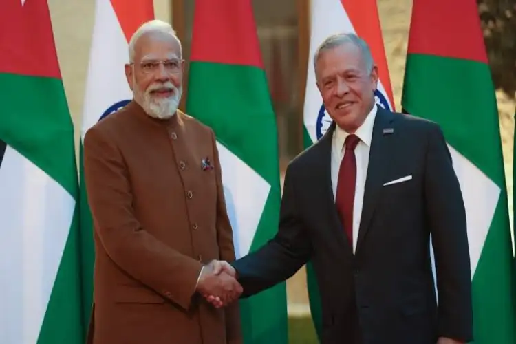 PM Modi extends Eid greetings to King Abdullah II of Jordan